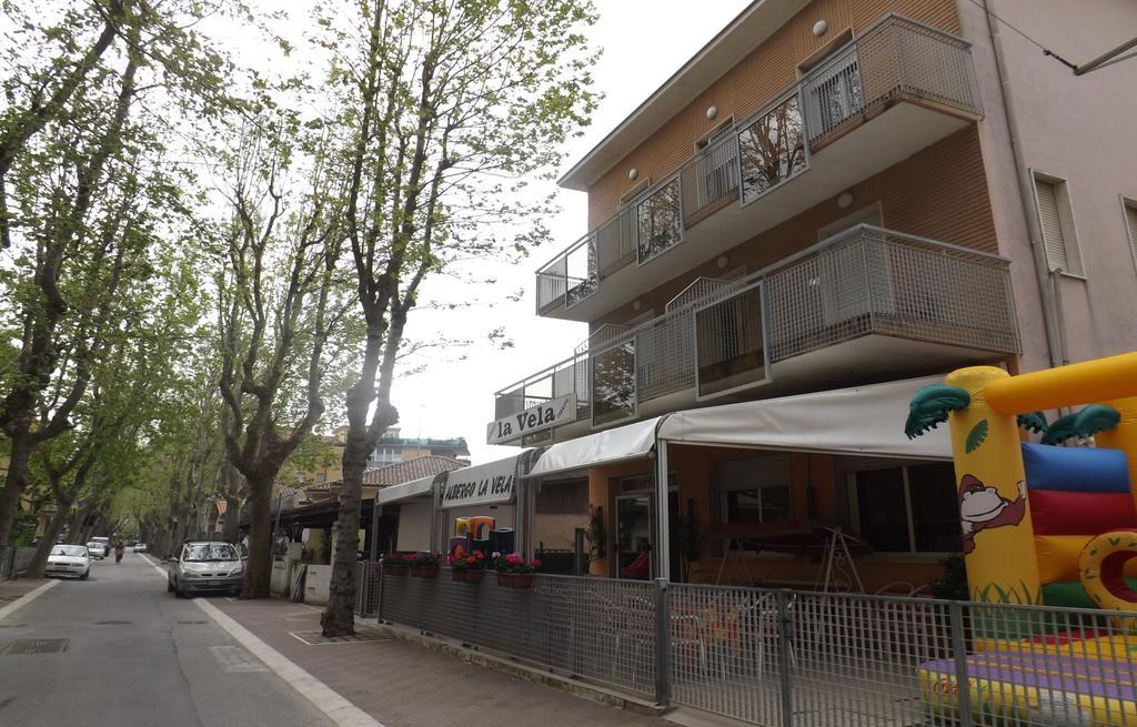 Hotel La Vela Bellaria-Igea Marina Exterior foto